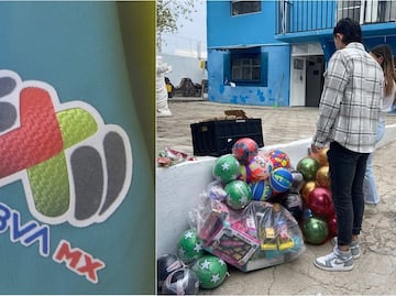 Jugador de la Liga MX regala juguetes a niños en víspera de Navidad
