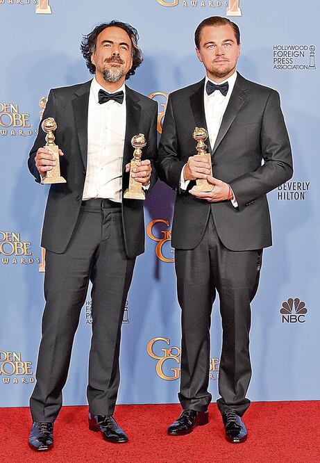 Iñárritu ganó el premio que le había faltado el año pasado. DiCaprio obtuvo su segundo Globo (FOTOS: AGENCIAS)