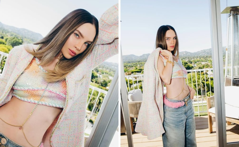 El blazer de tweed es una pieza constante en las colecciones de Chanel. Foto: Instagram @belindapop
