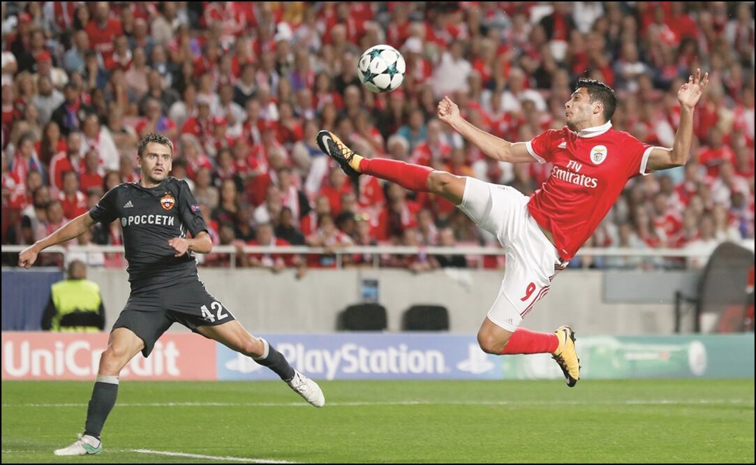 Agencias. Jiménez se siente contento con el Benfica