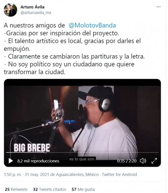 Molotov se lanza contra candidato de Morena por plagio de su tema "Voto latino"