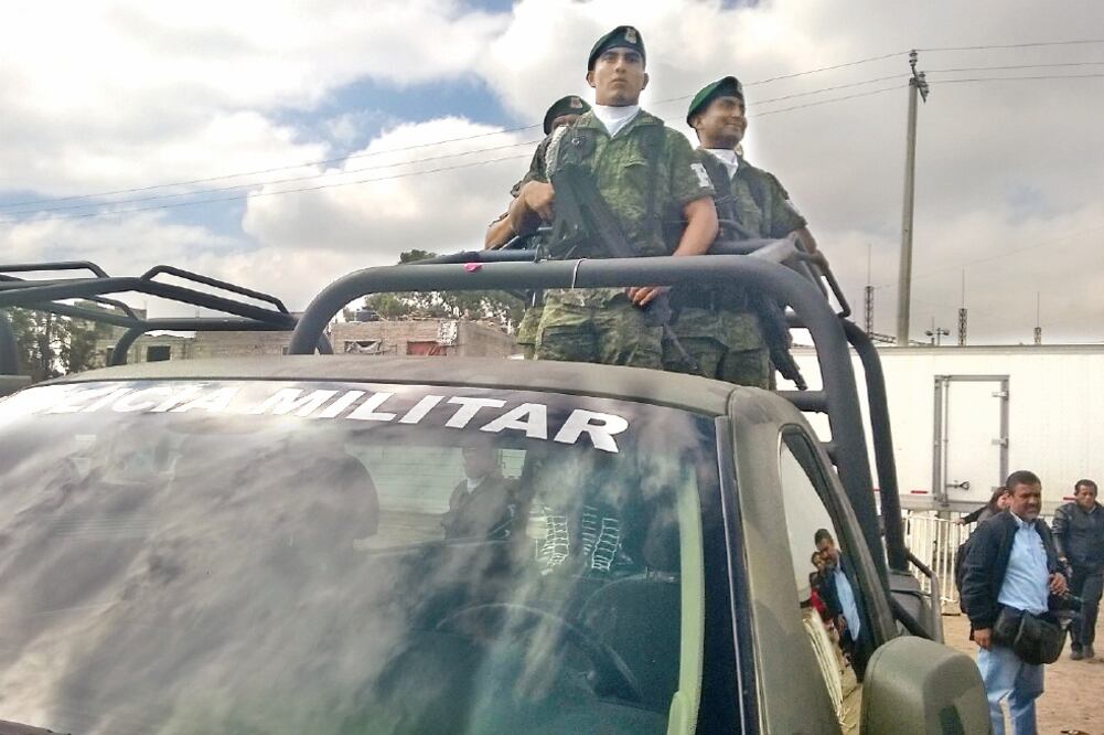 Además de los patrullajes de la Defensa, Marina y Policía Federal, recibirán información de los Grupos Tácticos para operativos de inteligencia (JUAN MANUEL BARRERA. EL UNIVERSAL)