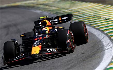 Checo Pérez fue eliminado en la SQ2; largará 13 en la Sprint de Brasil