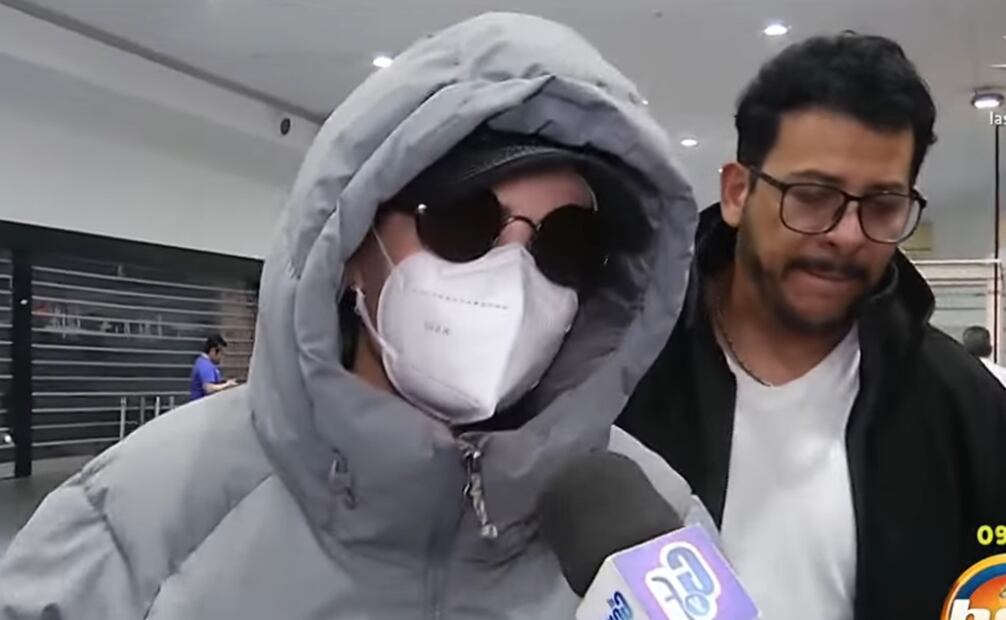 Maribel Guardia fue captada en el Aeropuerto de la Ciudad de México. Foto: "El Gordo y la Flaca"