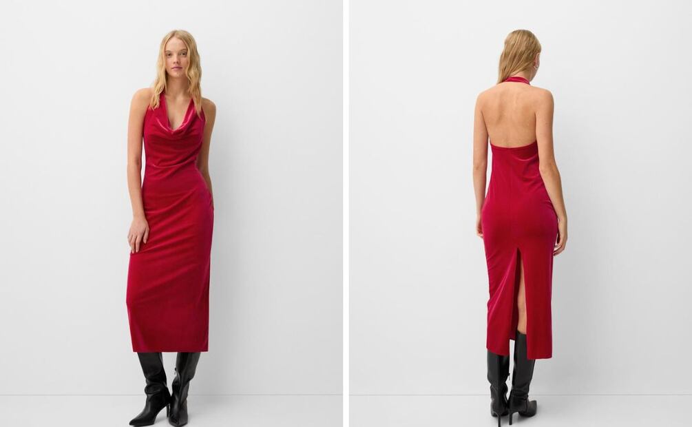 Las prendas de terciopelo no solo se pueden lucir en negro. Foto: Especial