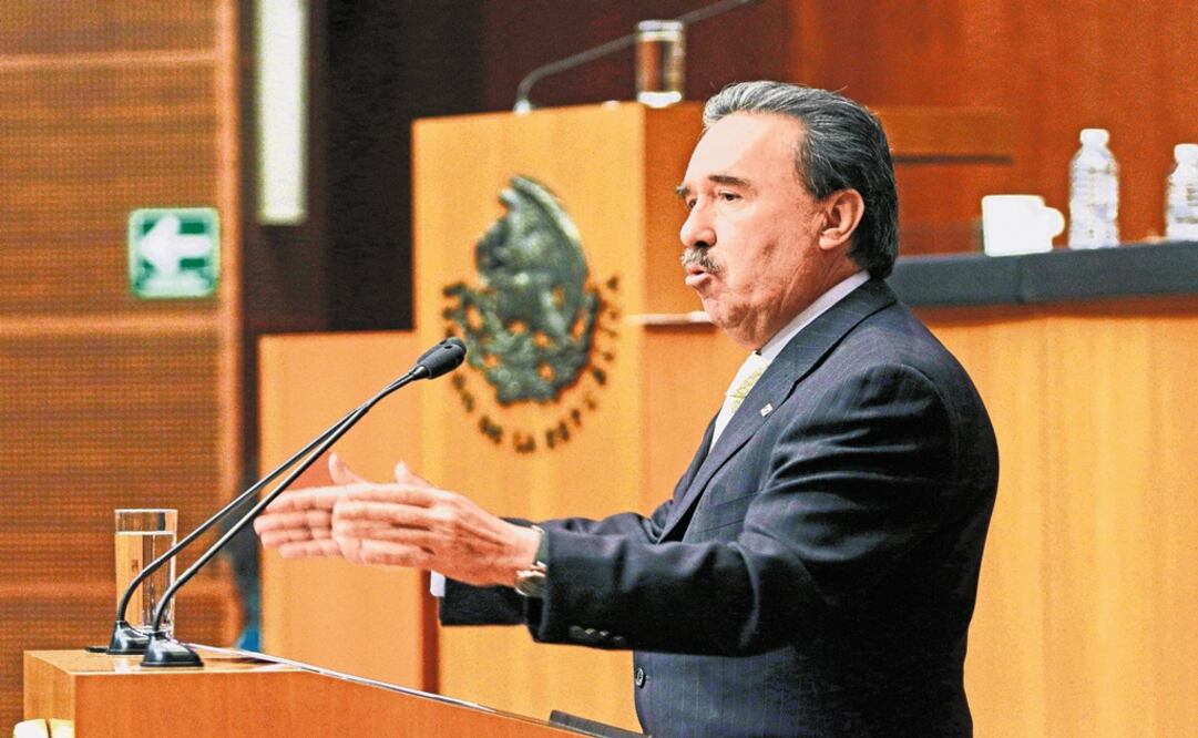 El coordinador del PRI en el Senado, Emilio Gamboa Patrón. Foto: Archivo/ EL UNIVERSAL                                    