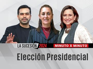 Elecciones México 2024: En vivo la contienda presidencial entre Claudia Sheinbaum, Xóchitl Gálvez y Álvarez Máynez