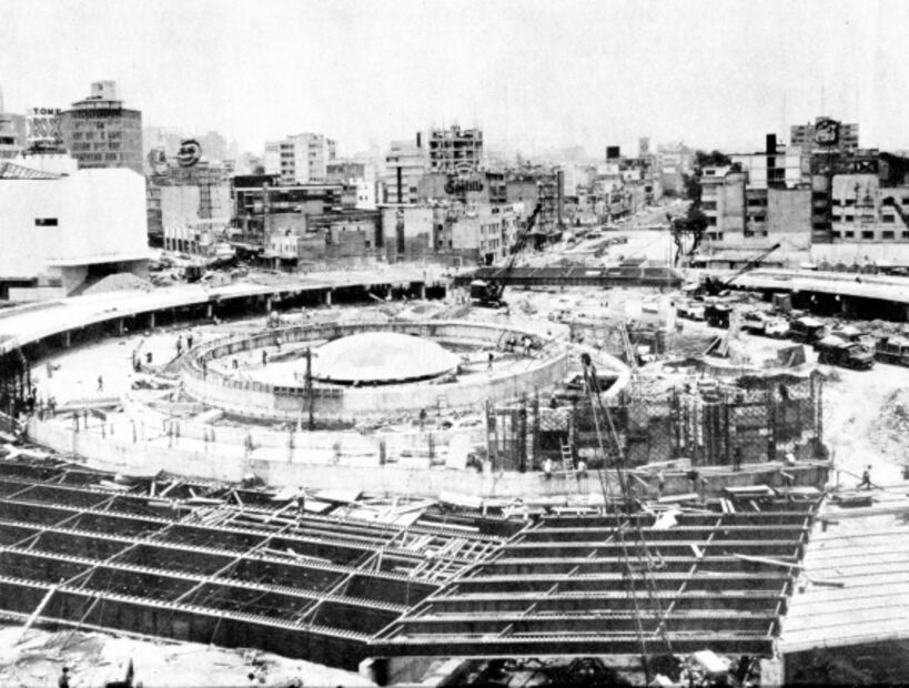 La época dorada de la Glorieta de Insurgentes