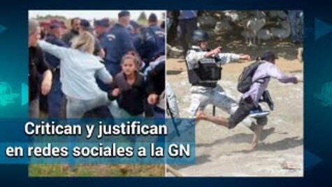 Comparan foto de migrante en Chiapas con zancadilla a refugiado sirio