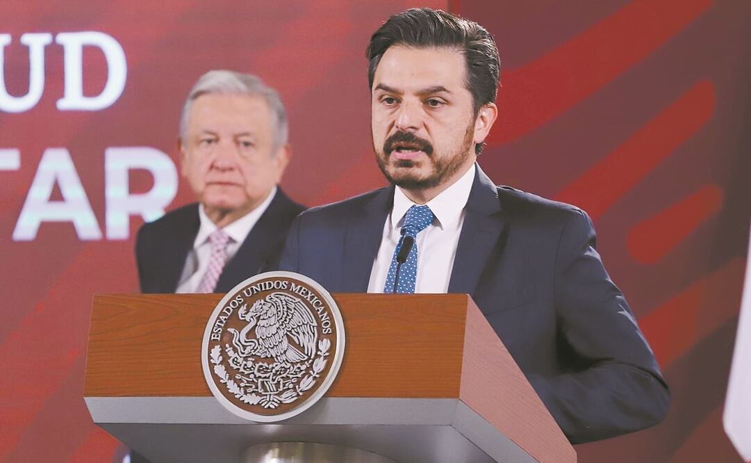 Zoé Robledo Aburto, director general del IMSS, presentó el informe sobre el avance del Plan de Salud para el Bienestar.