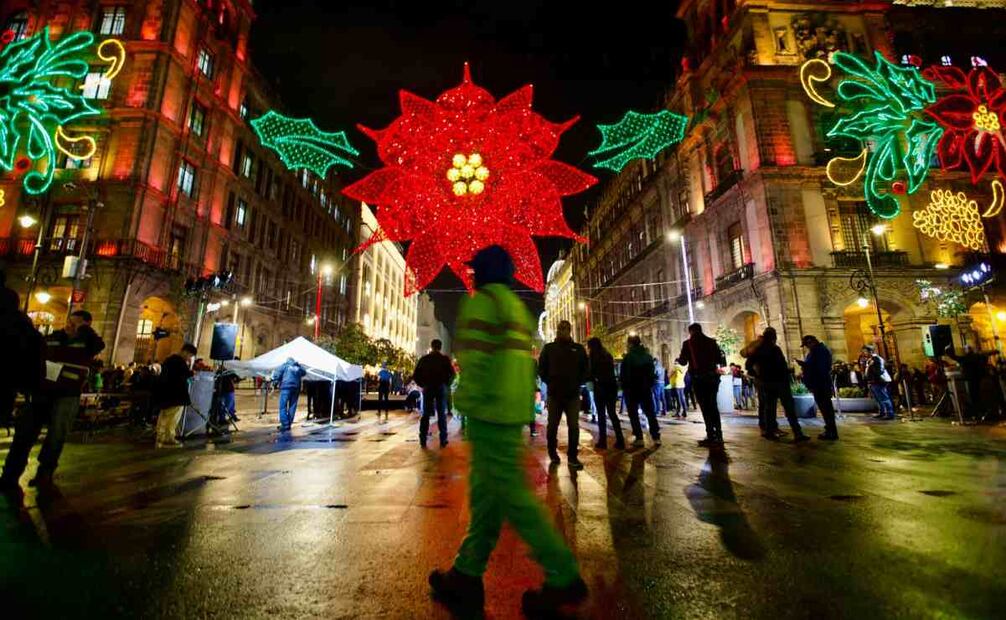 Alumbrado Navideño 2023. Foto: Germán Espinosa. EL UNIVERSAL