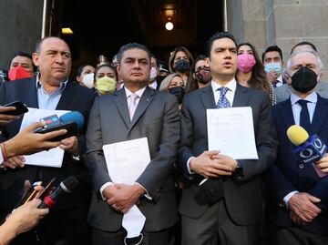 Impugna bloque opositor Ley de Revocación de Mandato; busca que se declare inconstitucional