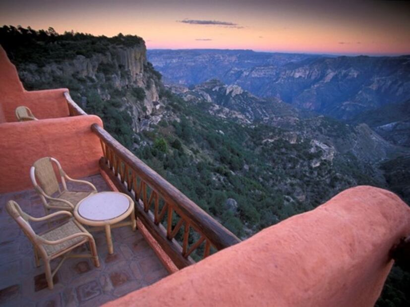 Así es el hotel donde puedes ver el amanecer en las Barrancas del Cobre