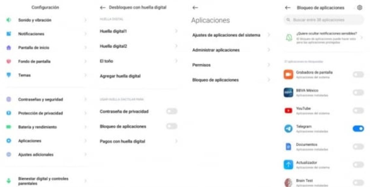 Protege tus chats en Telegram con código de acceso 