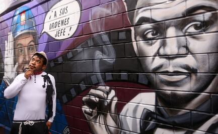 ¡Quiubo, chato!; inauguran mural en honor a Cantinflas en la vecindad donde creció