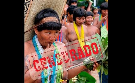 Facebook bloquea cuenta oficial por foto de indígenas mostrando sus pechos