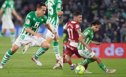 Andrés Guardado y Diego Lainez, titulares en derrota del Betis