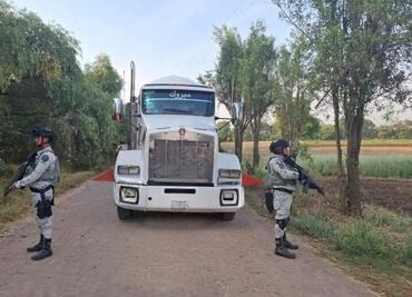 Aseguran camión cisterna presuntamente usado para huachicoleo en Tlaxcala; transportaba 24 mil litros de gas