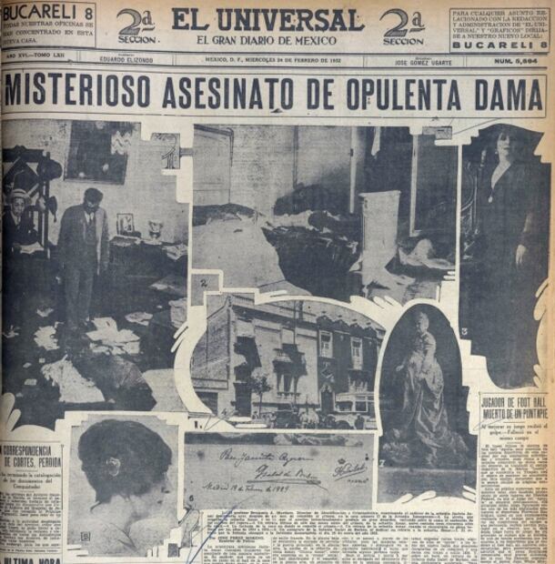 El feminicidio no resuelto que horrorizó a la capital en los años 30