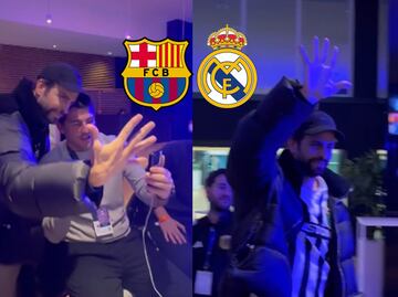Piqué se burla de Iker Casillas por el triunfo del Barcelona ante el Real Madrid
