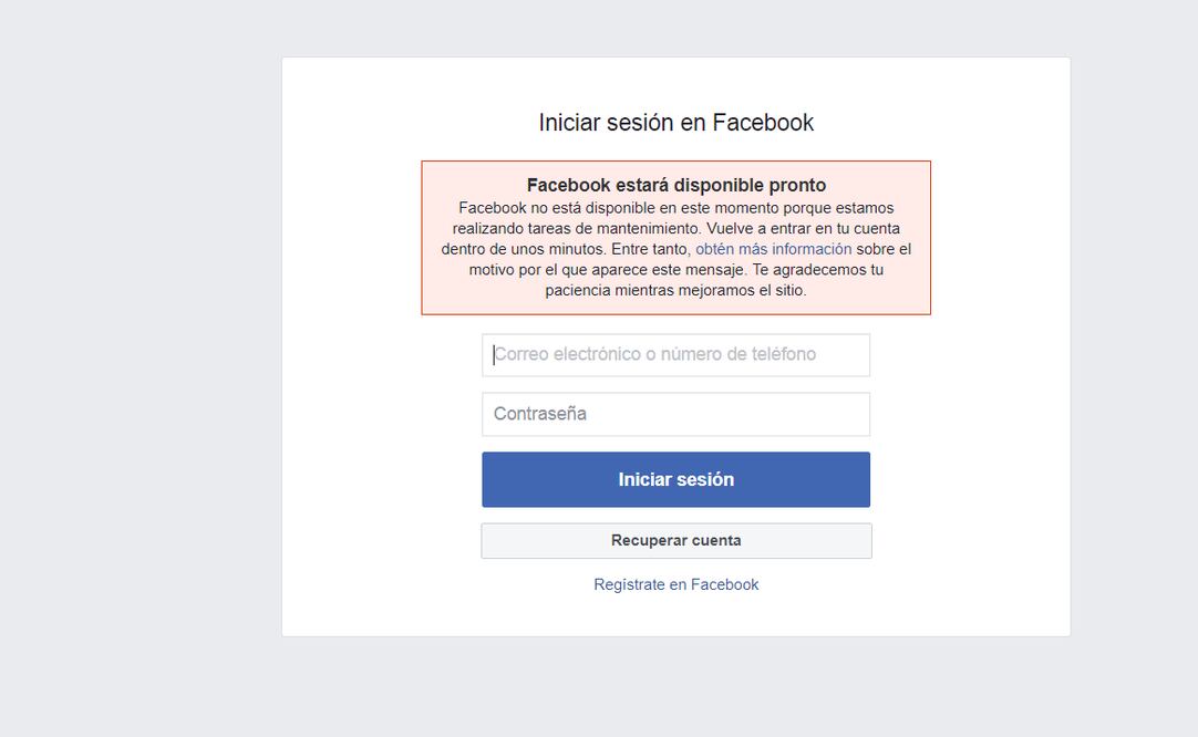 No sólo Facebook, también su app hermana Instagram se cayó