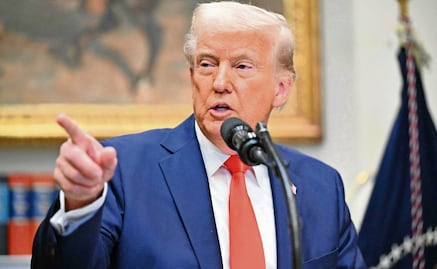 Trump amenaza con más aranceles a Canadá y la UE si unen fuerzas; "para proteger al mejor amigo que ambos han tenido", dice