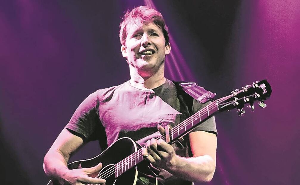 El músico enamoró con temas como “Heart to heart” y “You’re beautiful”. Foto: Cortesía.