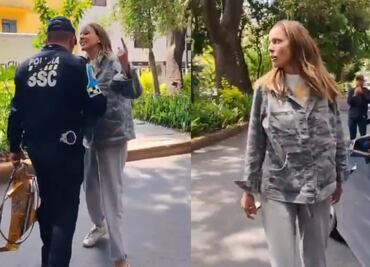 Fiscalía CDMX y SSC indagan los hechos tras agresión de mujer a policía en la colonia Condesa; "odio a los negros como tú", le grita