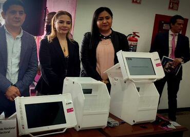 INE usará 240 urnas electrónicas en elecciones de Estado de México y Coahuila