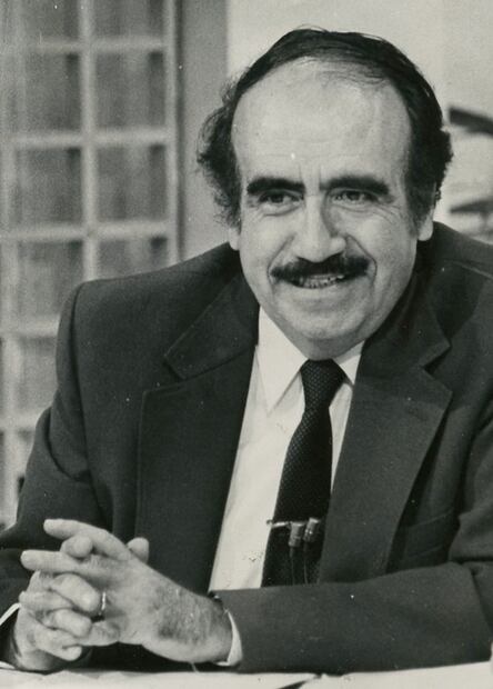 Pedro Ferriz Santacruz fue una de las personalidades más importantes en el tema del fenómento OVNI. Su programa "Un mundo nos vigila" fue de los primeros programas en abordar la temática desde un punto de vista crítico. Foto: Archivo El Universal.