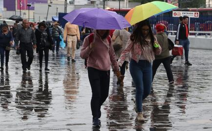 Pronostican lluvias aisladas y chubascos dispersos en el Valle de México