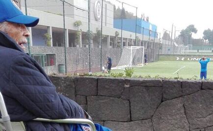 Nacho Trelles visitó a Cruz Azul 