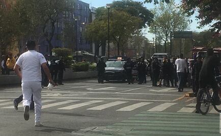 Roba 100 mil pesos en vales de despensa pero lo balean en la Peralvillo 