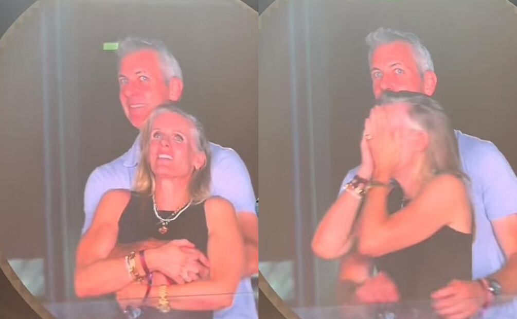 Andy Byron, CEO de Astronomers, fue descubierto en supuesto romance con otra empleada durante el concierto de Coldplay. Foto: X
