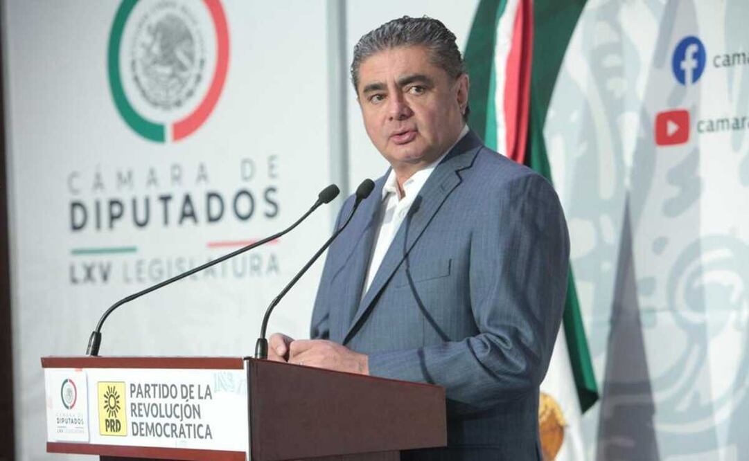 Espinoza Cházaro adelantó que apenas se defina el método y las reglas claras, él está dispuesto a pedir licencia de su cargo como diputado federal. Foto: Archivo/EL UNIVERSAL