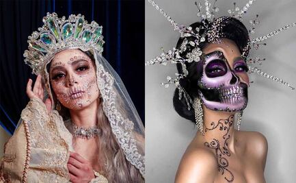 5 maquillajes de catrina para inspirarte este año