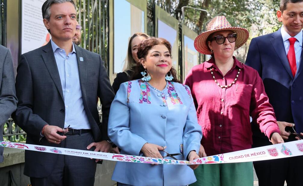 Inauguran exposición “La travesía de la pequeña Amal por México” en el Bosque de Chapultepec, 20 de enero de 2025. Foto: Especial