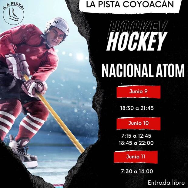 Nacional de hockey Atom. Foto: Especial