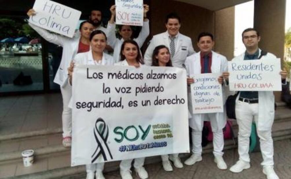 Médicos residentes exigen no ser asignados a comunidades de alto riesgo