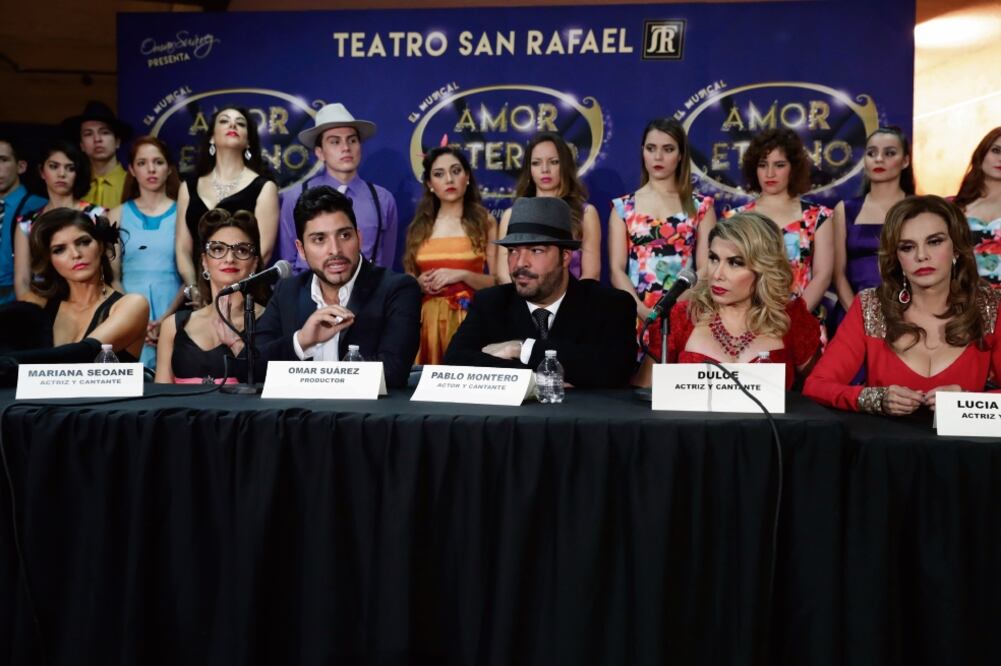 El elenco asegura que se trata de un proyecto limpio, en el que no se usa la imagen ni el nombre de Juan Gabriel (IVAN STEPHENS. EL UNIVERSAL)