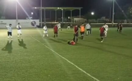 Matan a entrenador en pleno partido de futbol en Cajeme, Sonora: VIDEO