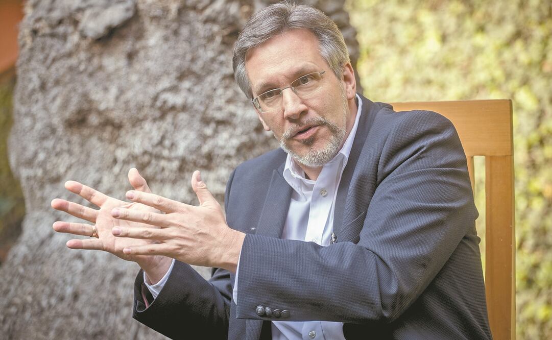 John Ackerman. Foto: Germán Espinosa. EL UNIVERSAL