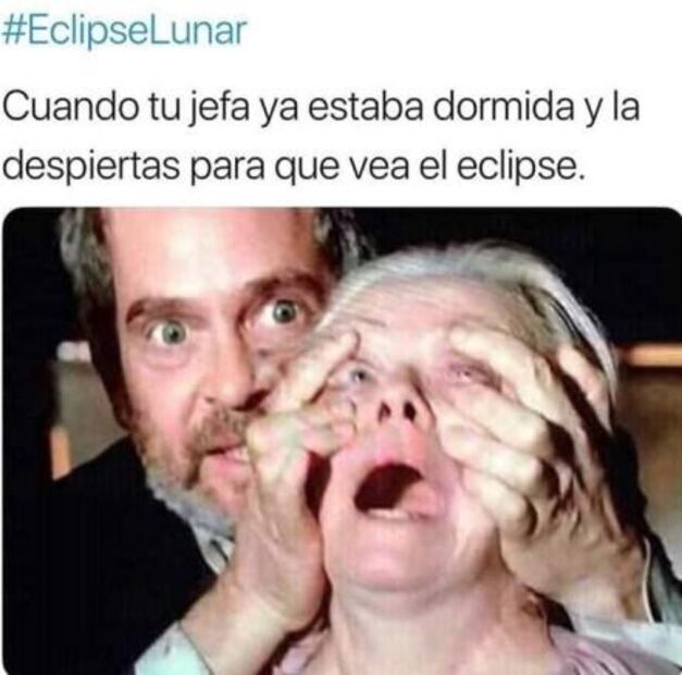 Los mejores memes que dejó el Eclipse Lunar