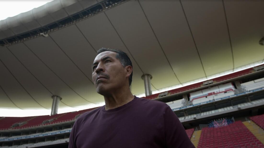 Benjamín Galindo, futbolista mexicano.
Foto: Ecocinema, cortesía