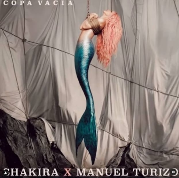 Filtran lo nuevo de Shakira con Manuel Turizo: se convierte en una sirena 