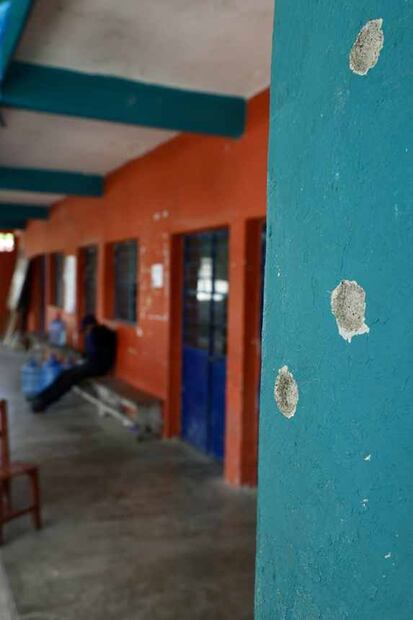 Las personas detenidas instalaron un plantón que duró más de un mes y que terminó con la matanza a manos de una turba de 15 personas el 21 de junio de 2020. En las paredes de lugares de la comunidad hay hoyos de las balas que se dispararon aquel año.