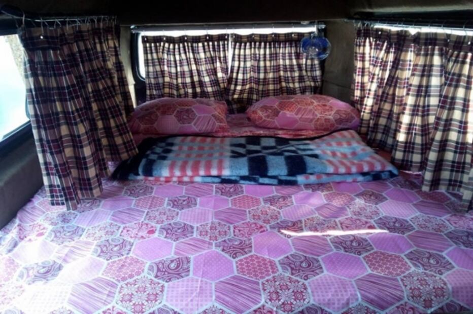 El vocho hotel para dormir en la selva mexicana