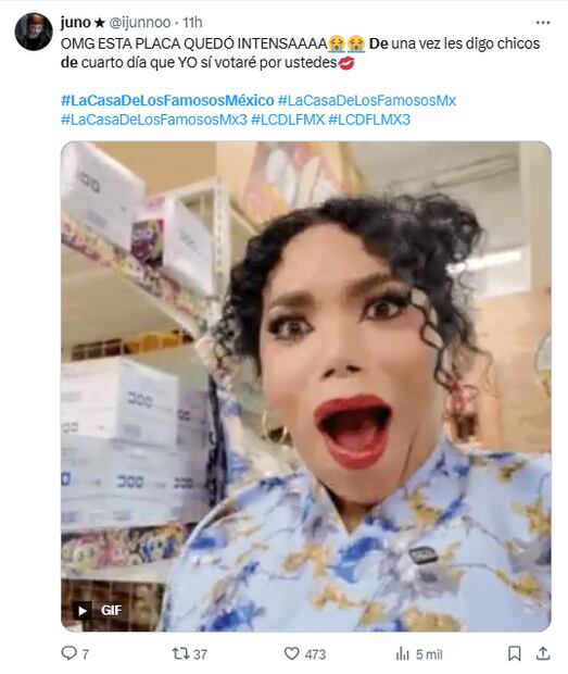 Memes de la cuarta noche de nominaciones en La Casa de Los Famosos 3. Foto: X