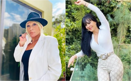 Laura León, molesta de que le pregunten por Maribel Guardia: "Ya eso ya"