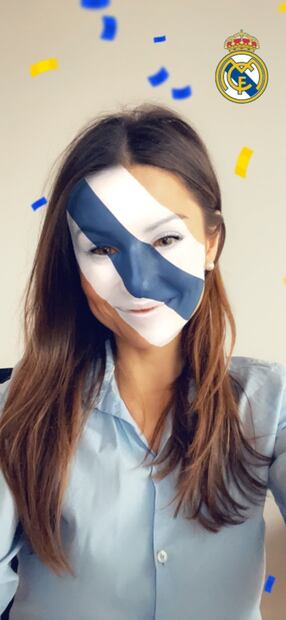 Snapchat: Real Madrid ya cuenta con su lente oficial